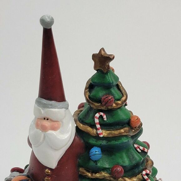 J ADAMS COLLECTION Santa Checking His List The Biggest Kid Of All 6.5" Christmas - Picture 2 of 11